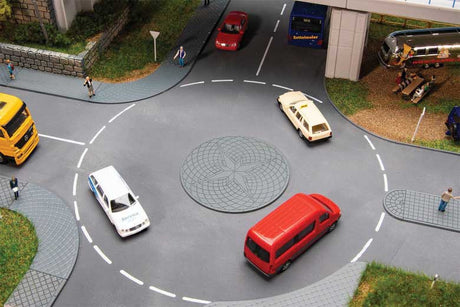 Mini Roundabout and Traffic Island-1
