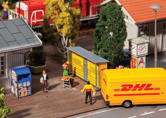 DHL Package Stations -- 2 x 1/2 x 1-1/16" 5 x 1.2 x 2.7cm pkg(2)-1