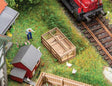 Small Animal Enclosure -- Laser-Cut Wood Kit - 1-7/16 x 13/16 x 1/2" 3.7 x 2 x 1.3cm-1