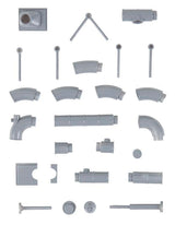 Industrial Piping/Conduits -- Kit - 3-15/16"  10cm Diameter Piping-2