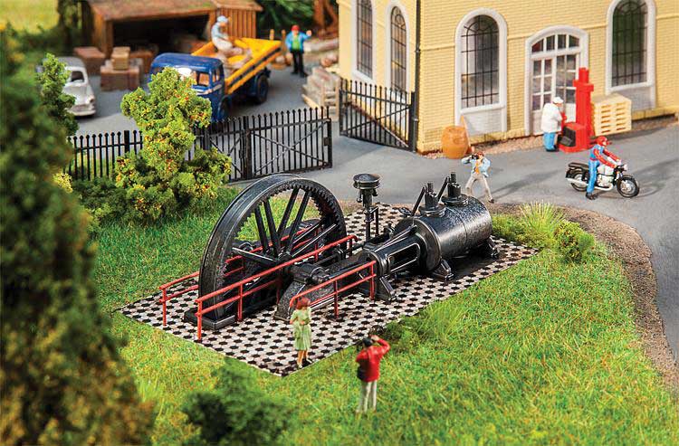 Small Stationary Industrial Steam Engine