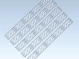 Lattice Two-Rail Fence -- Total Length: 92-7/8"  236cm