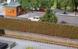 Planter Box Noise Barrier Wall -- Kit - 1-1/16 x 1/8 x 1-5/8"  27 x .4 x 4.2cm