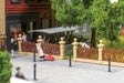 Villa Fence -- Kit - 76-1/4"  193.6cm Total (brown)-1