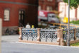 Villa Fence -- Kit - 76-1/4"  193.6cm Total (gray)-1