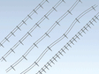 Iron Fence w/Concrete Posts -- 4m Steel Wire, 80 Concrete Pillars