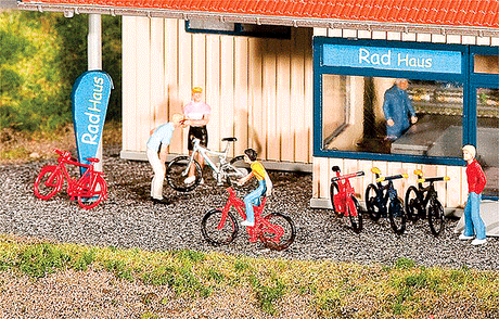 Mountain Bikes -- 8 Red, 4 Black, 4 White