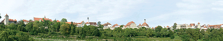 Background Scene - 105 x 15-3/4"  270 x 40cm -- Small Town
