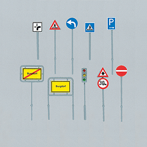 International Traffic Sign Set