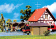 Bus Stop Shelters -- 2-3/8 x 1-5/16 x 1-1/2" (6x3.3x3.8cm) 2-13/16 x 1 x 1-7/16" (7x2.5x3.6cm)