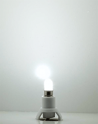 LED Building Interior Light w/Base -- White
