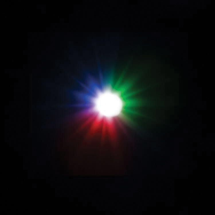 Flashing 0805 LEDs -- Red-Green-Blue Changing 3-4V DC 5/64 x 3/64 x 3/64" 2 x 1.25 x 1mm pkg(5)