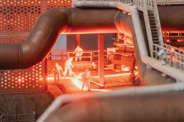 Blast Furnace Technology Kit -- Includes LED Lighting, Servo Motors for Movement, Controls