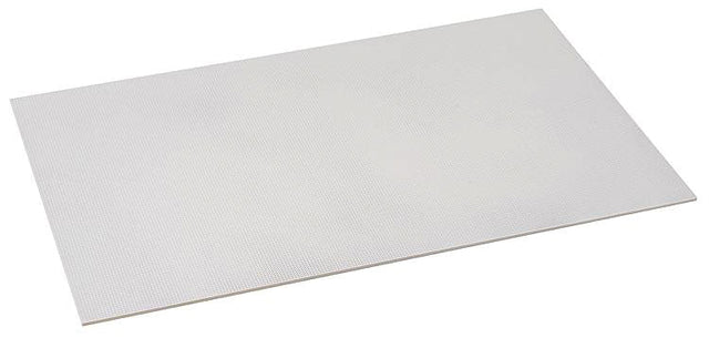 Diamond Plate Sheet -- 12-9/16 x 7-3/4"  31.9 x 20cm Styrene (white)-1