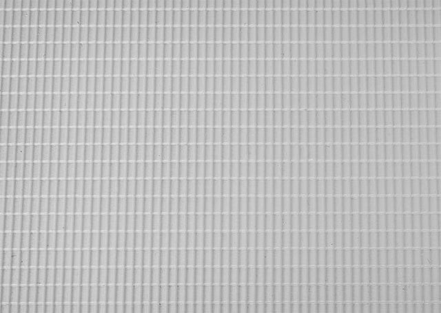 Styrene Plastic Texture Sheet -- Tile Roof 12-9/16 x 7-13/16 x 3/32" 31.9 x 19.9 x 2.3mm