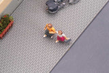 Paving Stone/Cobblestone Sidewalk -- 12-9/16 x 7-3/4 x 3/32"  31.9 x 20 x .23cm Styrene (gray)-1