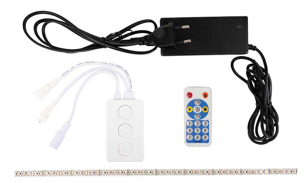 Smart Effects LED Light Strip Starter Set -- Programmable 150 LED Strip 19-11/16" 50cm Long-2
