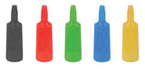 Low-Voltage Distribution Terminal (Plate) Plugs Only -- 3/32"  2.5mm (6 Each: red, yellow, blue, green, black) Fits: 272-180801-180-1
