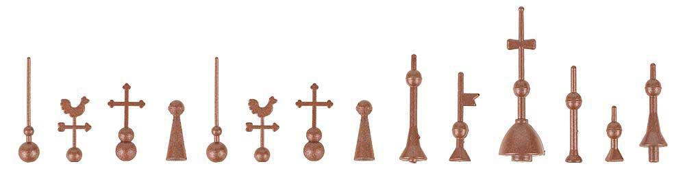 Building/Tower Finials -- 14 Different Styles-2