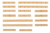 Garden Fences - 3 Styles -- Total Scale Height: 46"  117cm-2