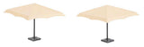 Rectangular Sun Umbrellas -- pkg(2)-2
