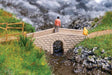 Small Stone Bridge -- Kit - 2-13/16 x 11/16 x 1"  7.2 x 1.8 x 2.5cm-1