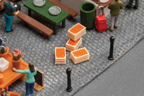 Market Crates with  Vegetables -- pkg(4)-1