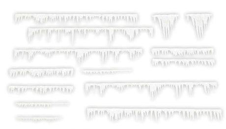 Molded Plastic -- Icicles pkg(28)-2