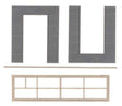 Wall Panels with Tall Windows - Goldbeck Modular Building Component -- pkg(2)