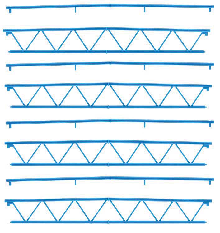 Roof Trusses - Goldbeck Modular Building Component -- pkg(4)-1