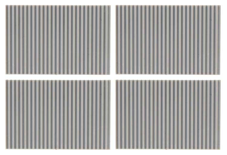 Corrugated Roof Panels - Goldbeck Modular Building Component -- pkg(4)