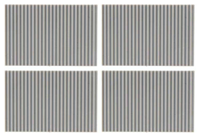 Corrugated Roof Panels - Goldbeck Modular Building Component -- pkg(4)