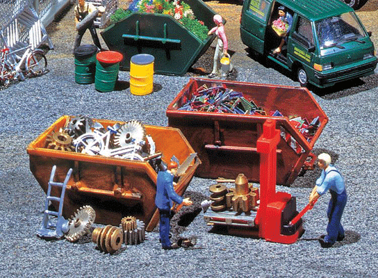 Tipper Dumpsters -- Kit pkg(2)