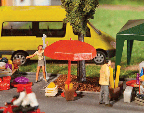 Sun Umbrellas, Tables & Benches -- Kit