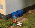 Garbage Bins -- Blue pkg(2)
