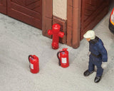 Fire Extinguishers & Hydrants -- 6 Extinguishers, 2 Hydrants-1