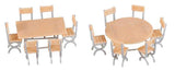2 Tables and 12 Chairs-2