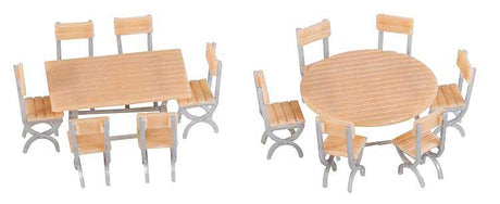 2 Tables and 12 Chairs-2
