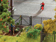 Iron Fence - Kit -- 7-7/8 x 3/4"  20 x 1.9cm Total-1