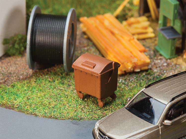 Garbage Bins -- Brown pkg(2)-1