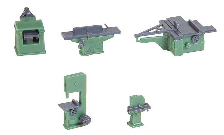 Woodworking Machinery -- Plane, Band Saw, Table Saw, Cutoff Saw, Large Table Saw-2