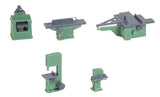 Woodworking Machinery -- Plane, Band Saw, Table Saw, Cutoff Saw, Large Table Saw-2