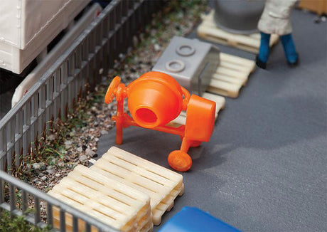 Small Concrete Mixer on Wheels