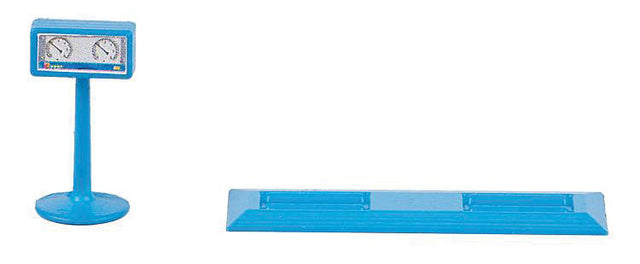 Dynomometer with Gauge Stand -- Blue