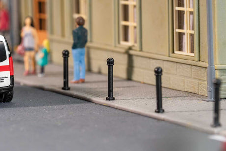 Iron Bollards/Barriers -- pkg(10)-1