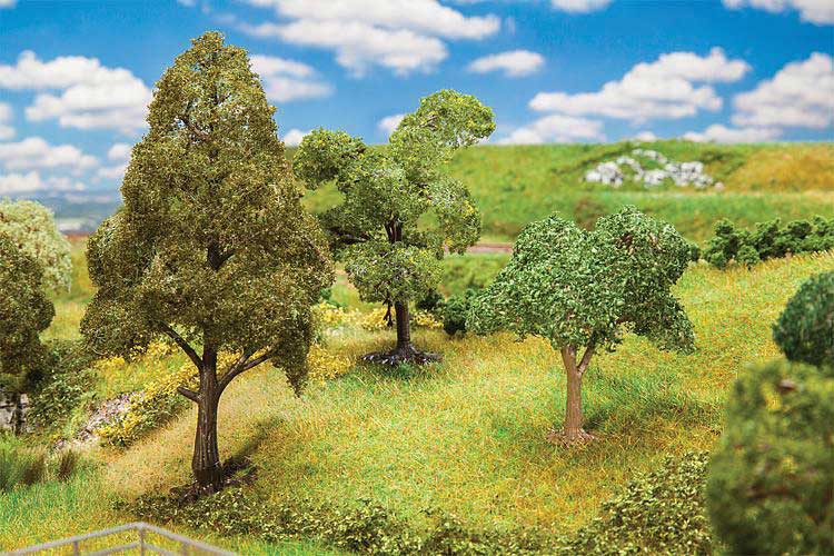 Assorted Trees - Premium -- 2-3/4 to 5-5/16"  7 to 13.5cm Tall pkg(3)
