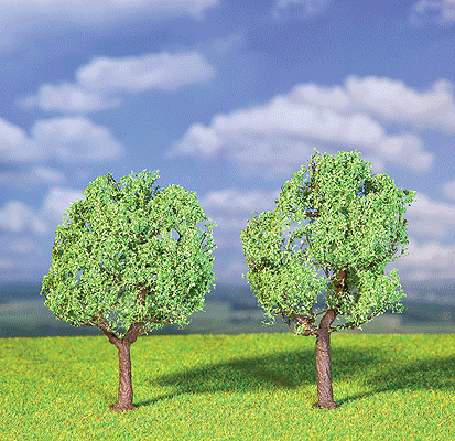 Premium Trees Small Elm -- 3-3/4"  9.5cm pkg(2)