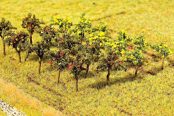Fruit Trees on Trellises -- Various Colors pkg(12)