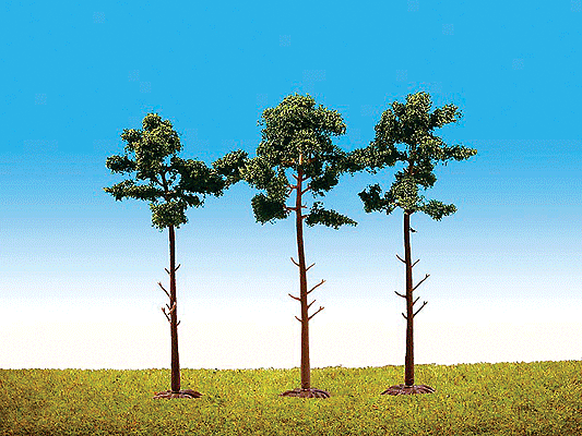 Top Series Trees -- Pine - 4"  10cm pkg(3)