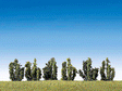 Shrubs -- 1-13/16" 4.5cm Tall